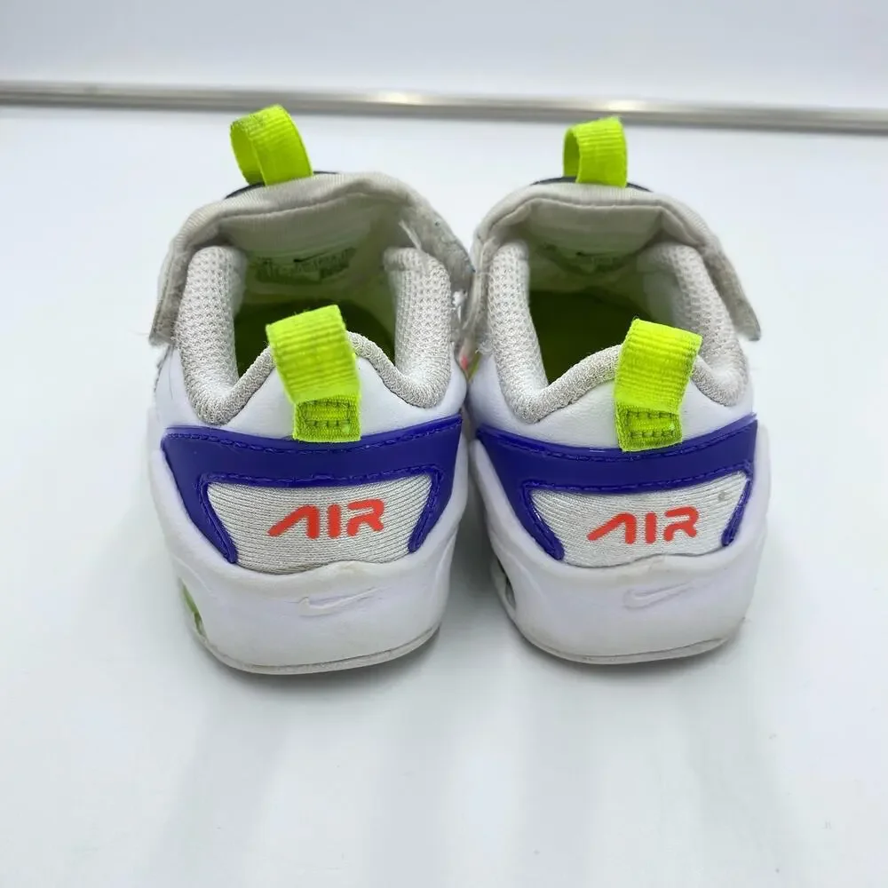 Nike Toddler White Air Max Bolt Sneakers Size 4C CW1629-103